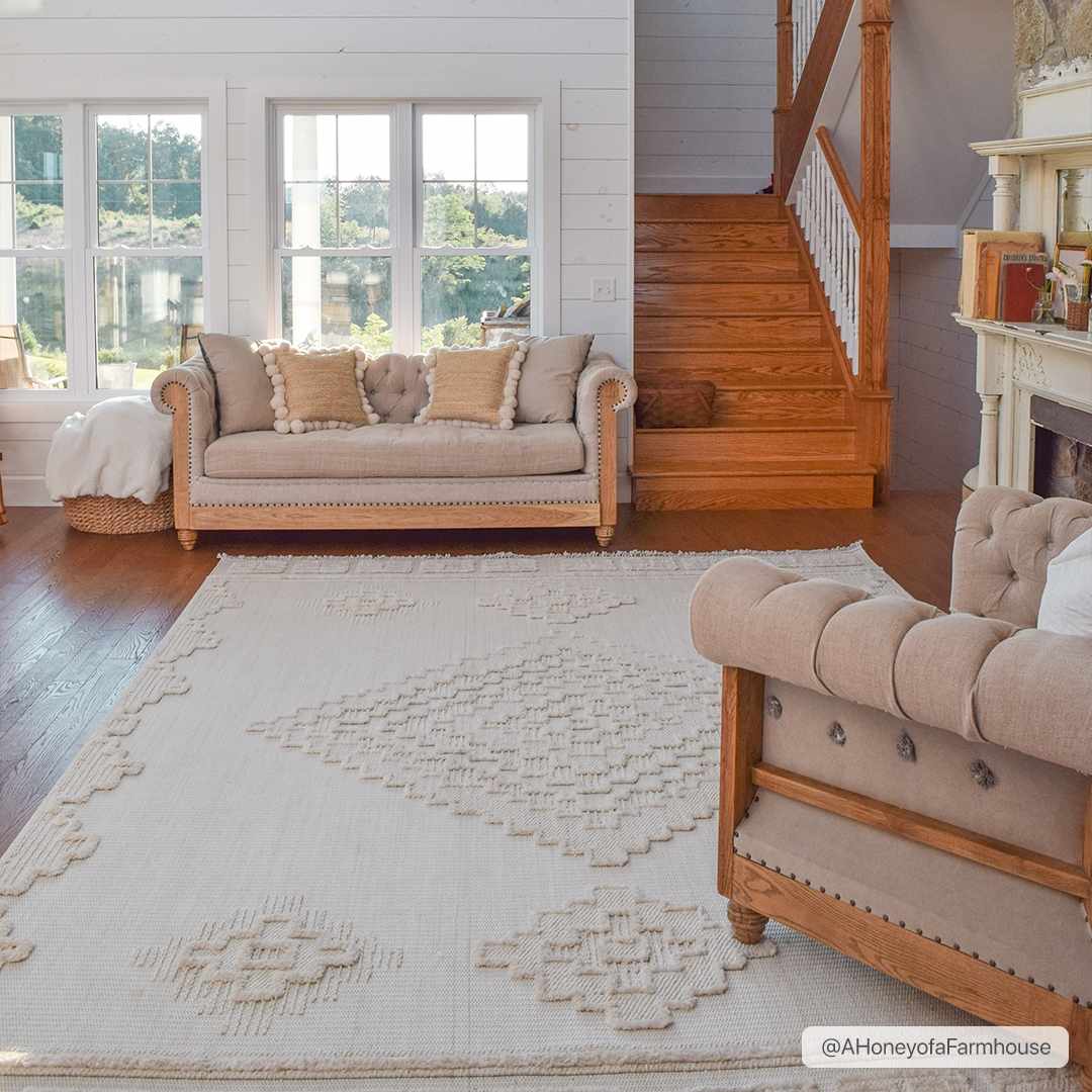 Rosales High-Low Rustic Rug-2