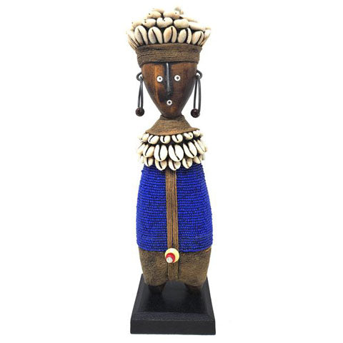 Beaded Namji Doll 08 Blue-0