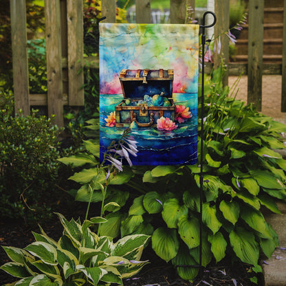 Treasure Chest Garden Flag-1