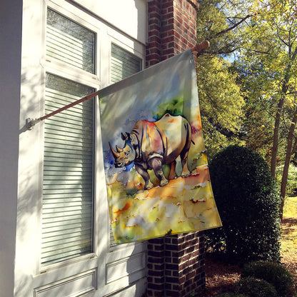 Rhinoceros House Flag-1