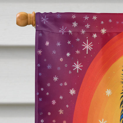 Belgian Sheepdog Holiday Christmas House Flag-2