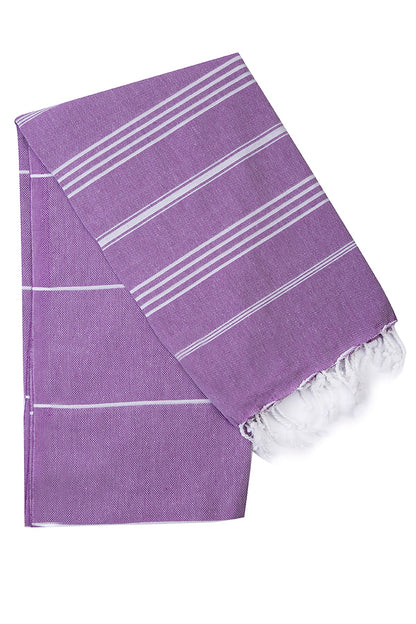 MONACO PURPLE TURKISH TOWEL-2