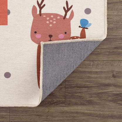 Lundy Colorful Hopscotch Washable Kids Rug-2