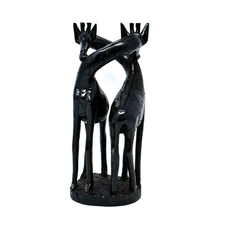 Giraffe Necking Sculpture 01-3
