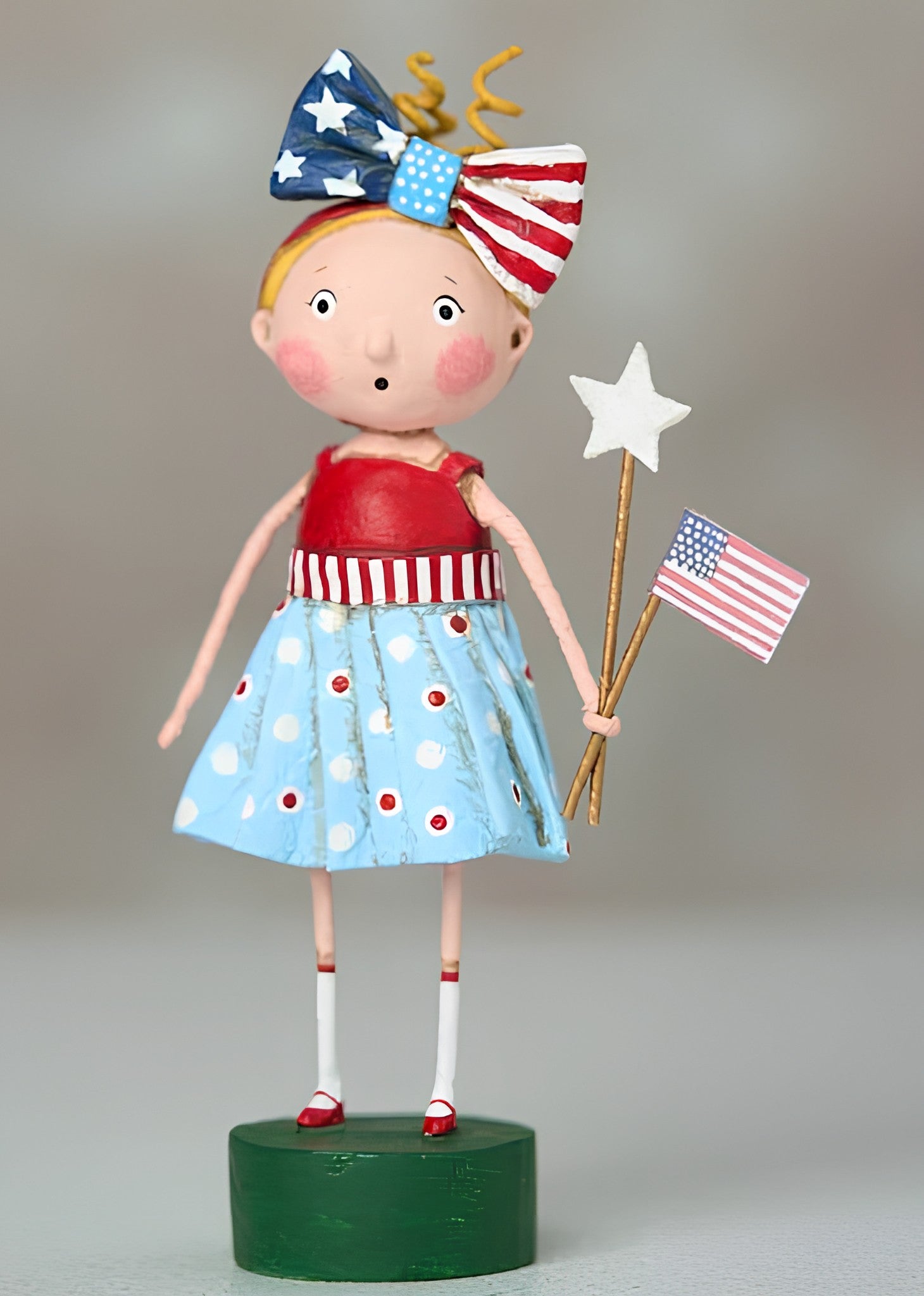 American Spirit Patriotic Lori Mitchell Figurine *New for 2025*-1