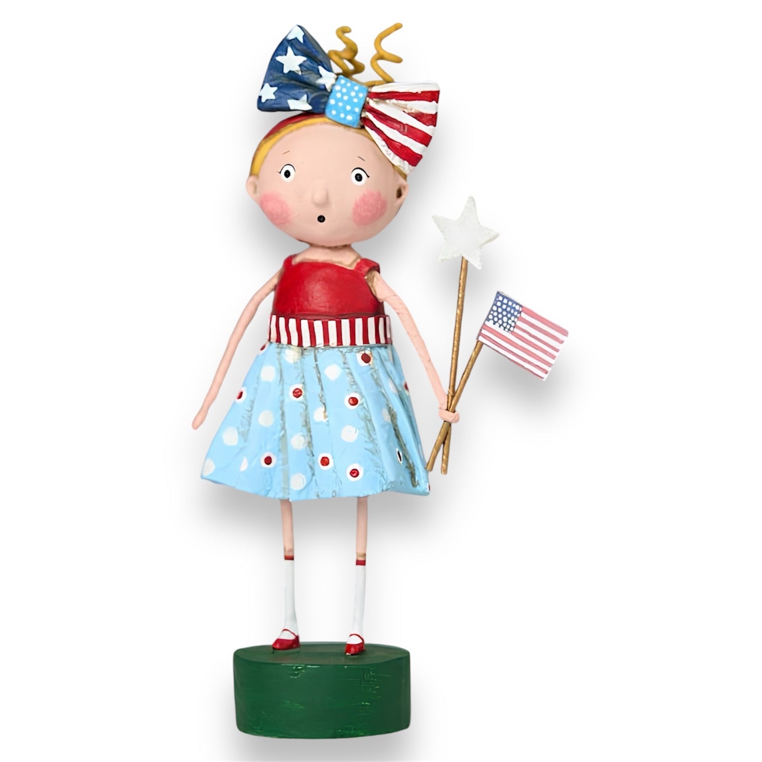 American Spirit Patriotic Lori Mitchell Figurine *New for 2025*-0
