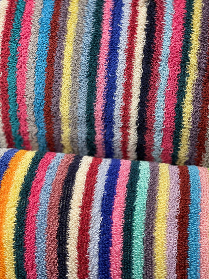 BUBBLE STRIPED TERRY HAND TOWEL-3