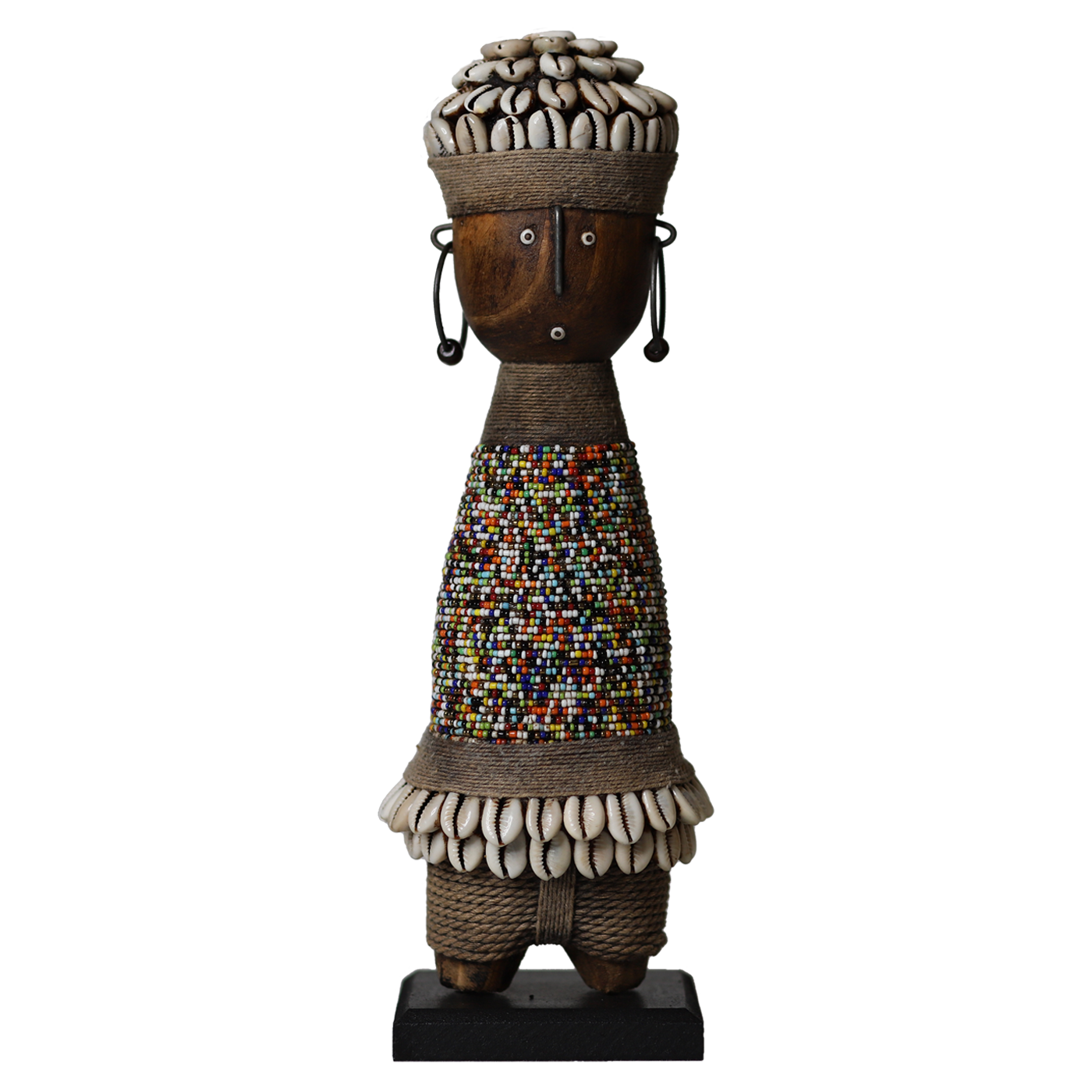 Beaded Namji Doll 06 Speckled Multi Color-0