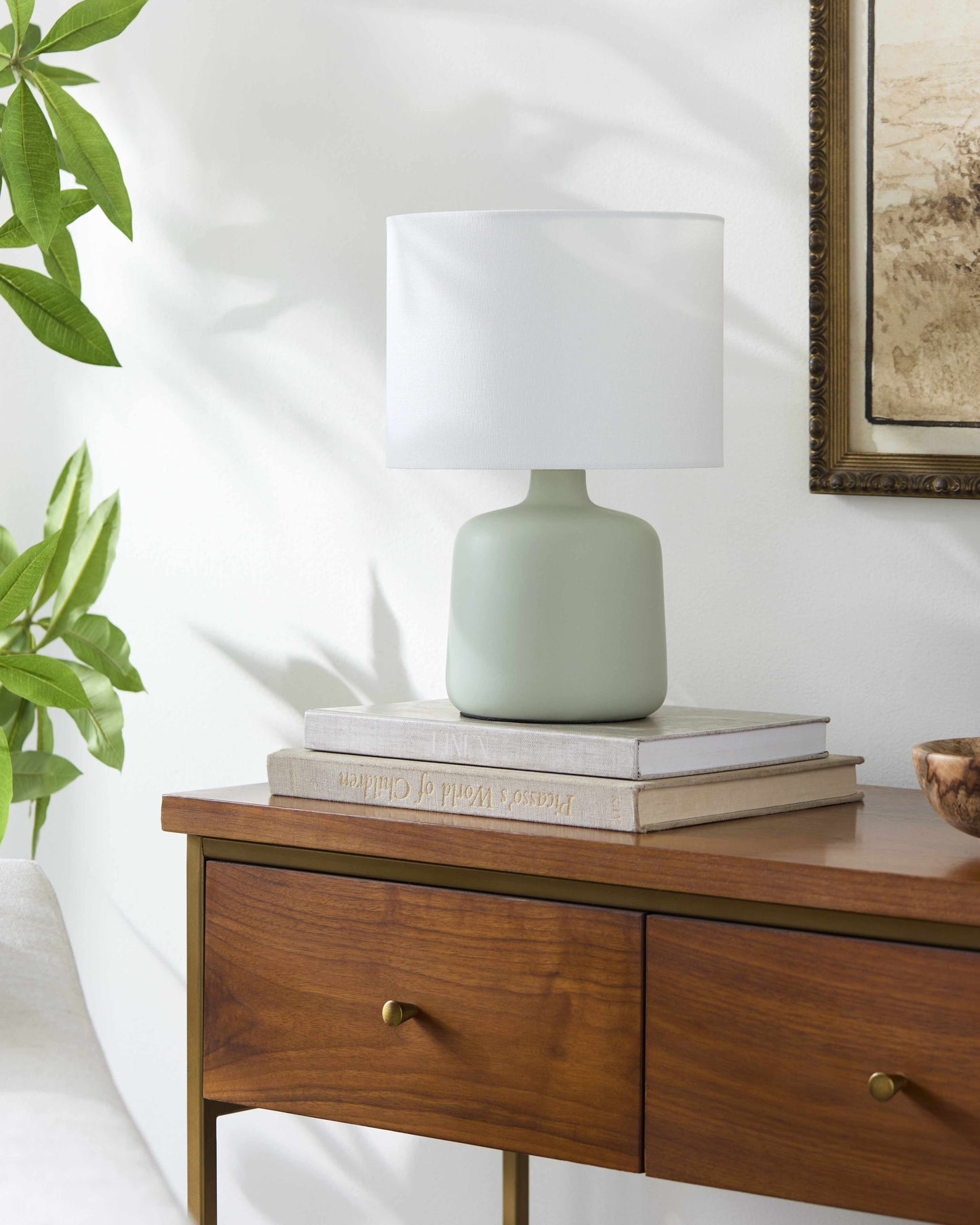 Khirkiyan Light Green Table Lamp-4