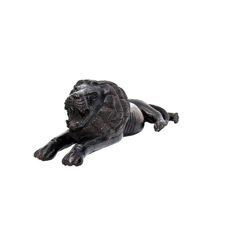Lion Resting Sculpture 01-3