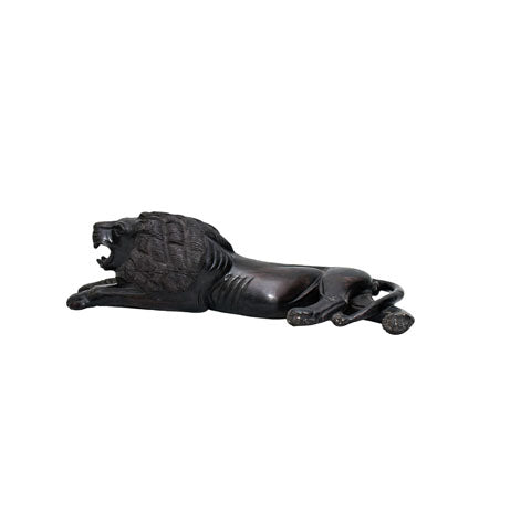 Lion Resting Sculpture 01-2
