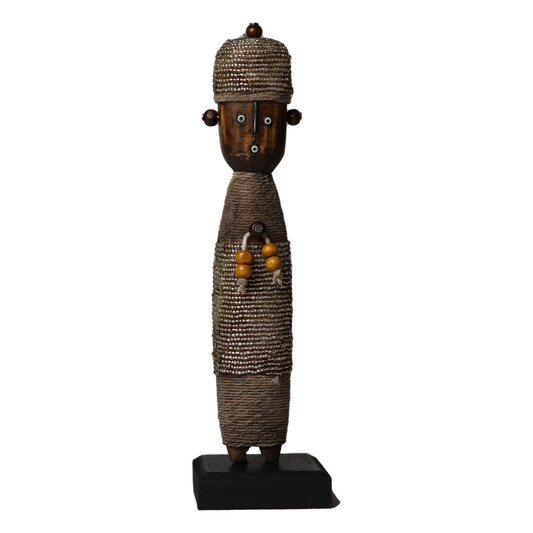 Beaded Namji Doll 72 Silver-0