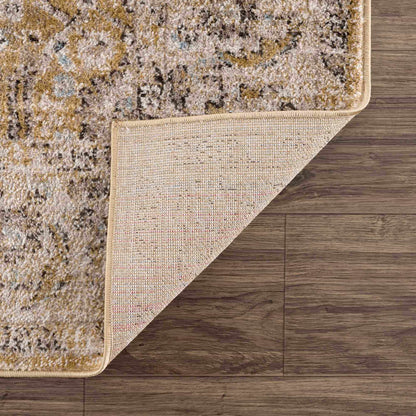 Anana Gold & Beige Area Rug-3