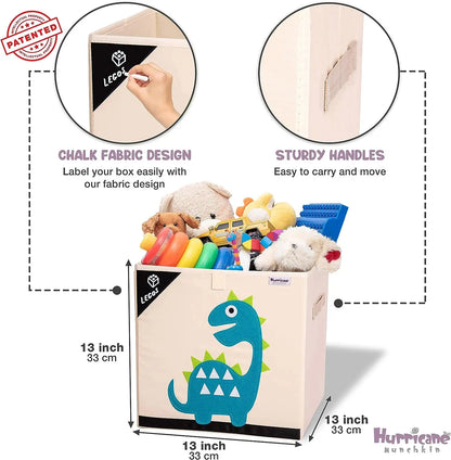 Squared Foldable Storage Box with Animals Multivariant-7