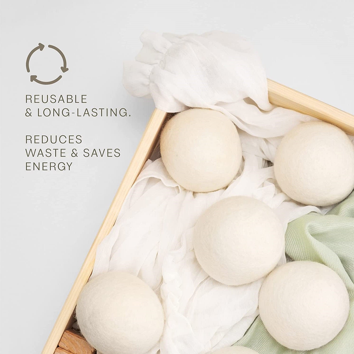 Pursonic 100% Pure New Zealand Wool Dryer Balls - Family Bundle (36 Pack)-4