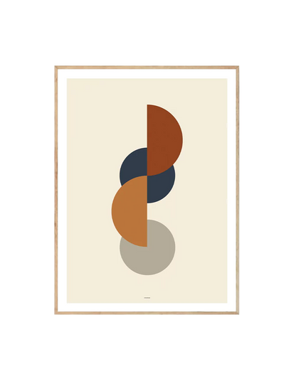 Abstract Shapes Vintage Tones 2-0