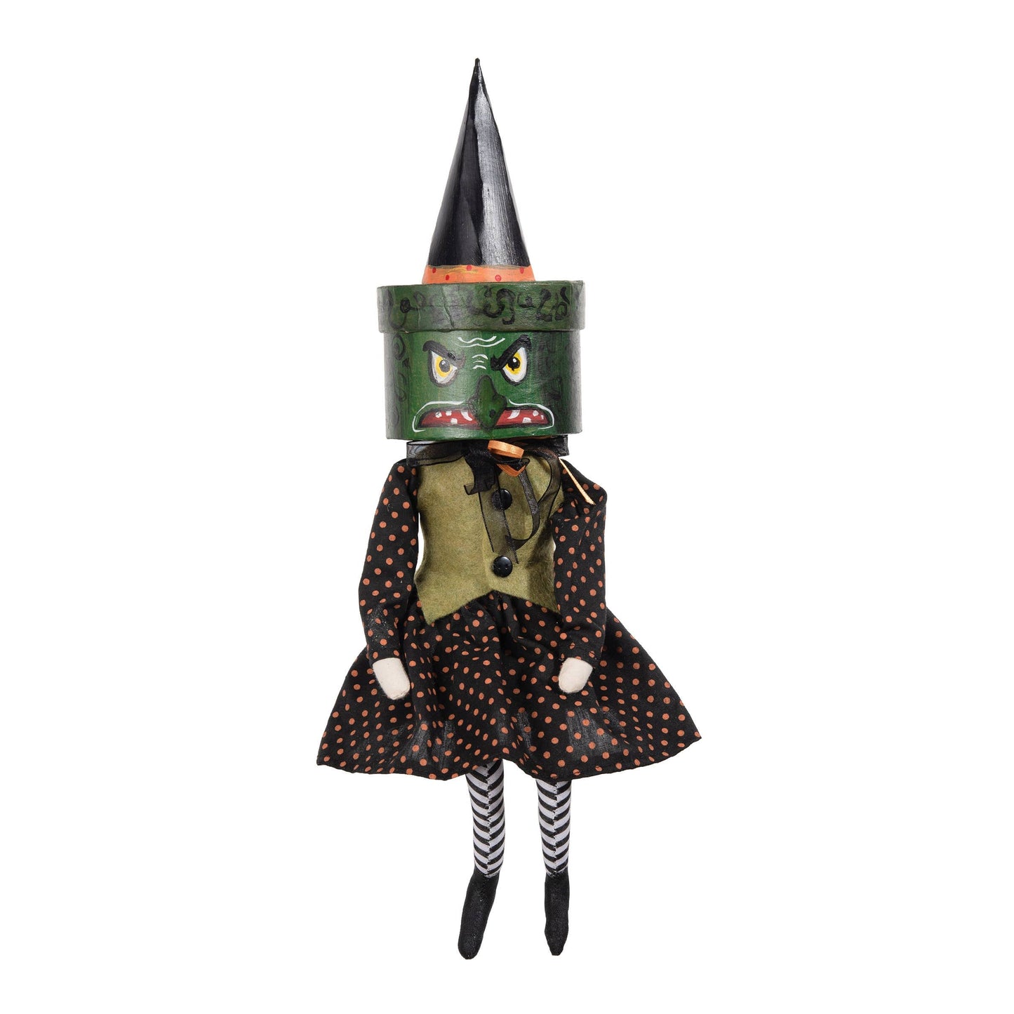Greta Gathered Traditions Box Head Art Doll-0