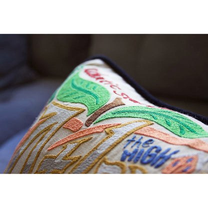 Atlanta Hand-Embroidered Pillow-2
