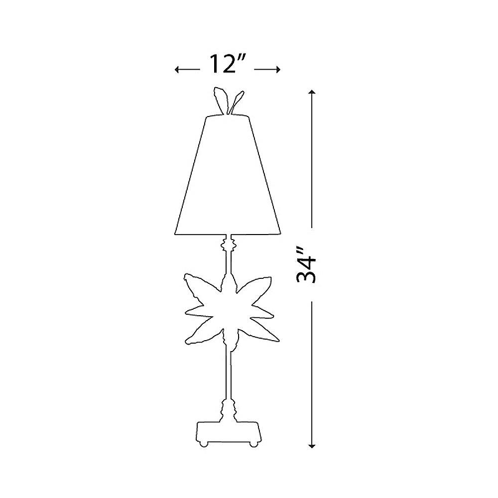 Azalea Gold Table Lamp By Flambeau Lighting-3