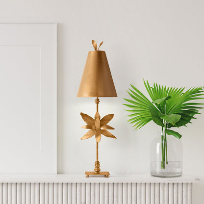 Azalea Gold Table Lamp By Flambeau Lighting-1
