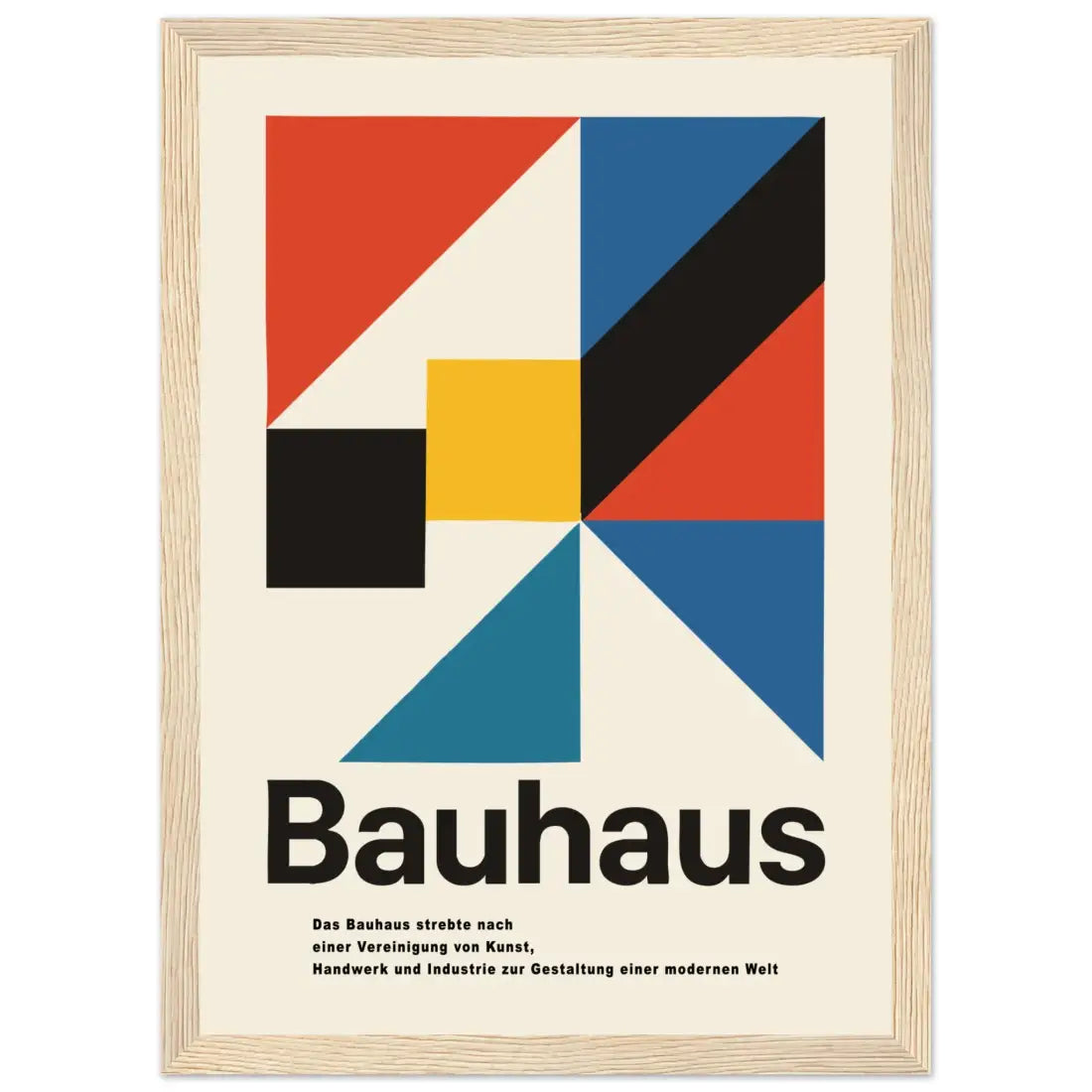 Bauhaus Modern Geometry Artwork Poster-6