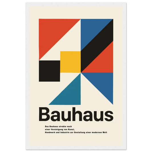 Bauhaus Modern Geometry Artwork Poster-10