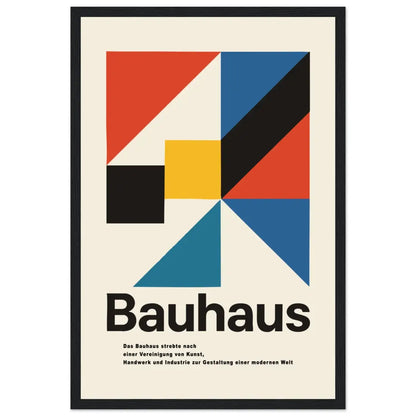 Bauhaus Modern Geometry Artwork Poster-8
