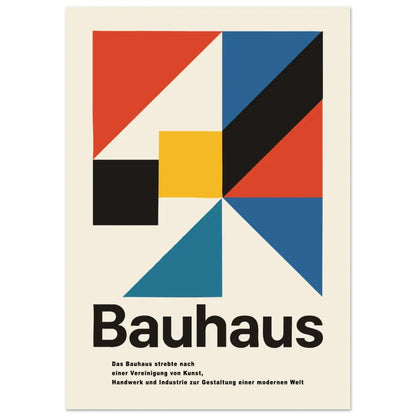 Bauhaus Modern Geometry Artwork Poster-5