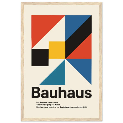 Bauhaus Modern Geometry Artwork Poster-9