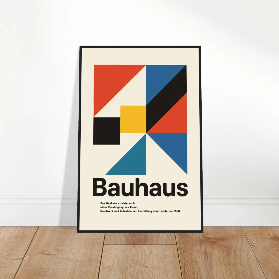 Bauhaus Modern Geometry Artwork Poster-1