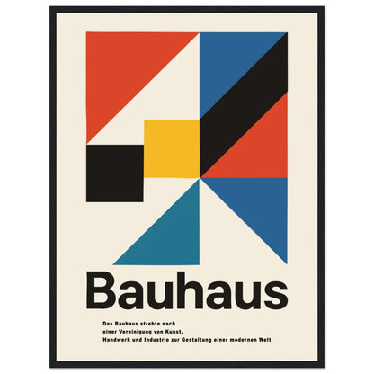 Bauhaus Modern Geometry Artwork Poster-11