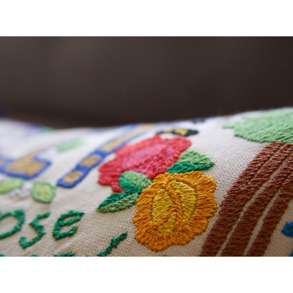 Berkeley Hand-Embroidered Pillow-3