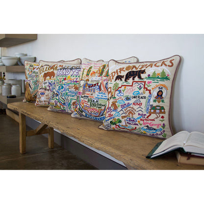 Big Bend Hand-Embroidered Pillow-2