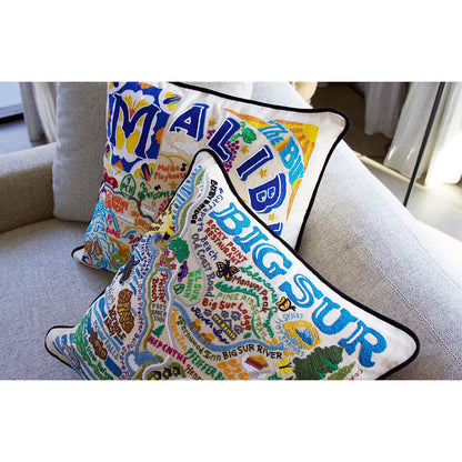 Big Sur Hand-Embroidered Pillow-2