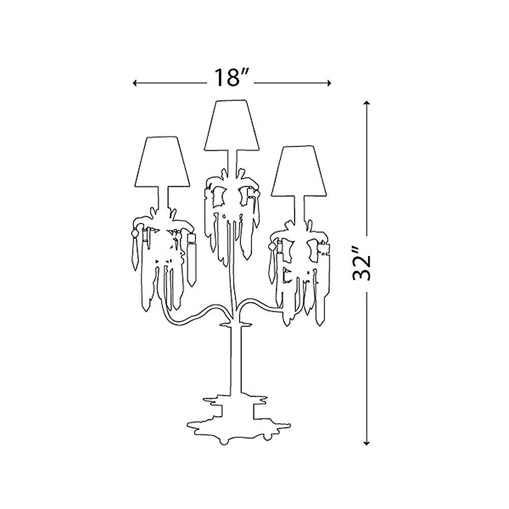 Birdland III Table Lamp By Flambeau Lighting-3
