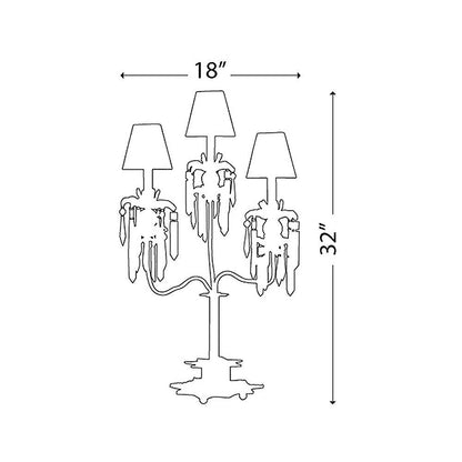 Birdland III Table Lamp By Flambeau Lighting-3