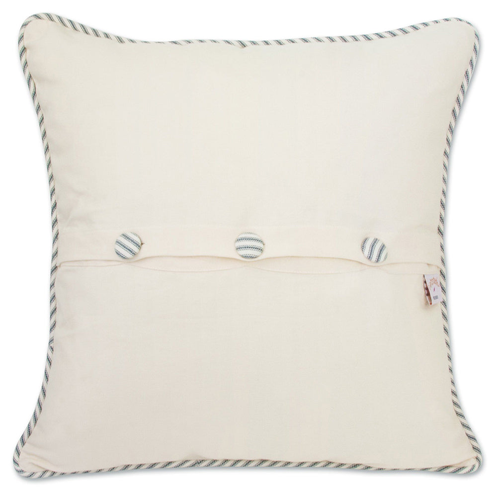 Block Island Hand-Embroidered Pillow-1