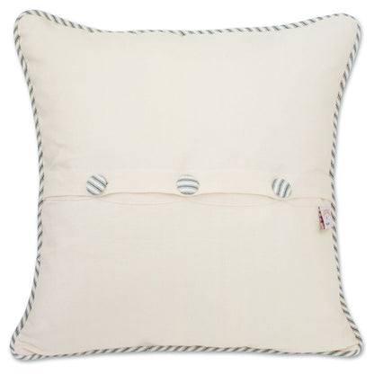 Block Island Hand-Embroidered Pillow-1