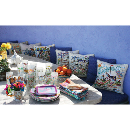 Block Island Hand-Embroidered Pillow-3
