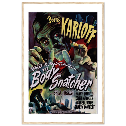 Body Snatcher - 40s Sci-Fi Horror Movie Poster-12