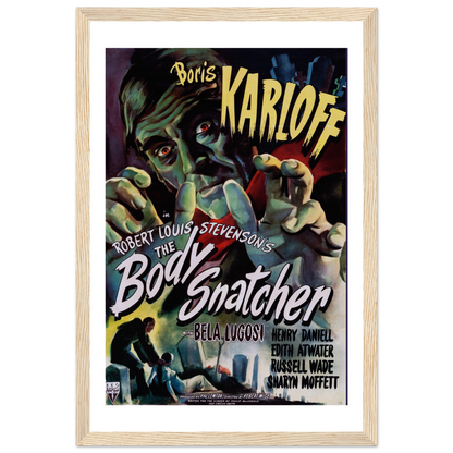 Body Snatcher - 40s Sci-Fi Horror Movie Poster-8
