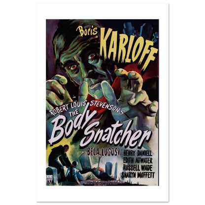 Body Snatcher - 40s Sci-Fi Horror Movie Poster-5