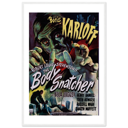 Body Snatcher - 40s Sci-Fi Horror Movie Poster-13