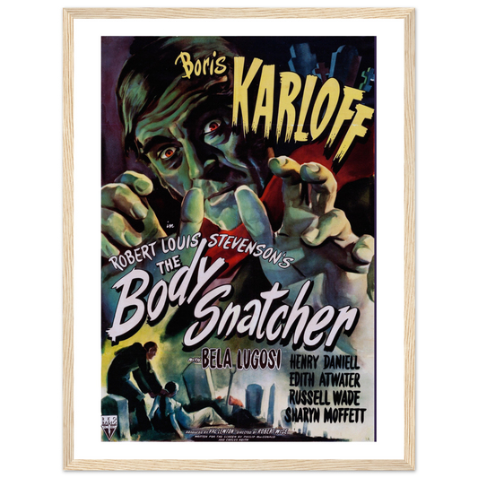Body Snatcher - 40s Sci-Fi Horror Movie Poster-10