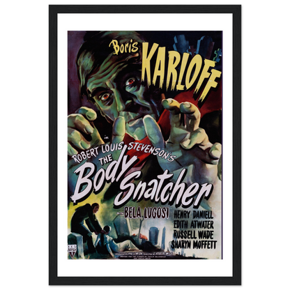 Body Snatcher - 40s Sci-Fi Horror Movie Poster-2