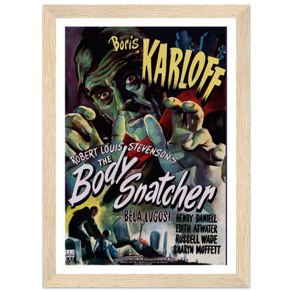 Body Snatcher - 40s Sci-Fi Horror Movie Poster-4