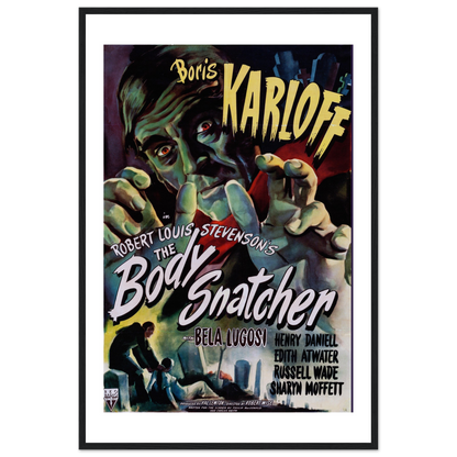 Body Snatcher - 40s Sci-Fi Horror Movie Poster-0