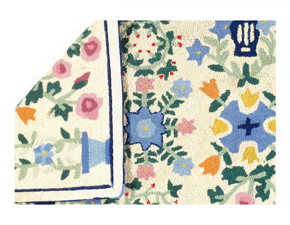 Canvello American Antique Hooked Rug - 2'5'' X 4'2''-2