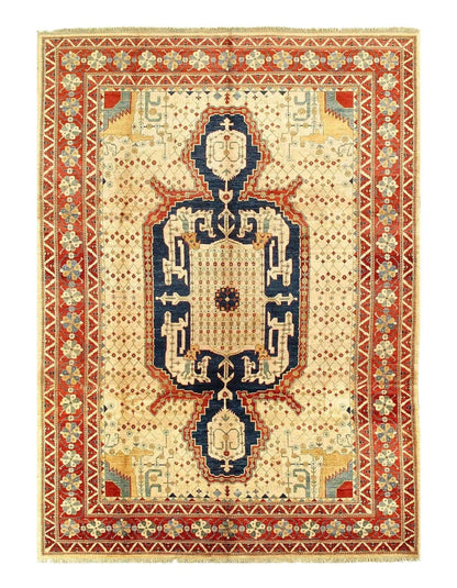 Canvello Beige Color Fine Hand Knotted Pak bakhshayesh 10'2'' X 13'11''-0