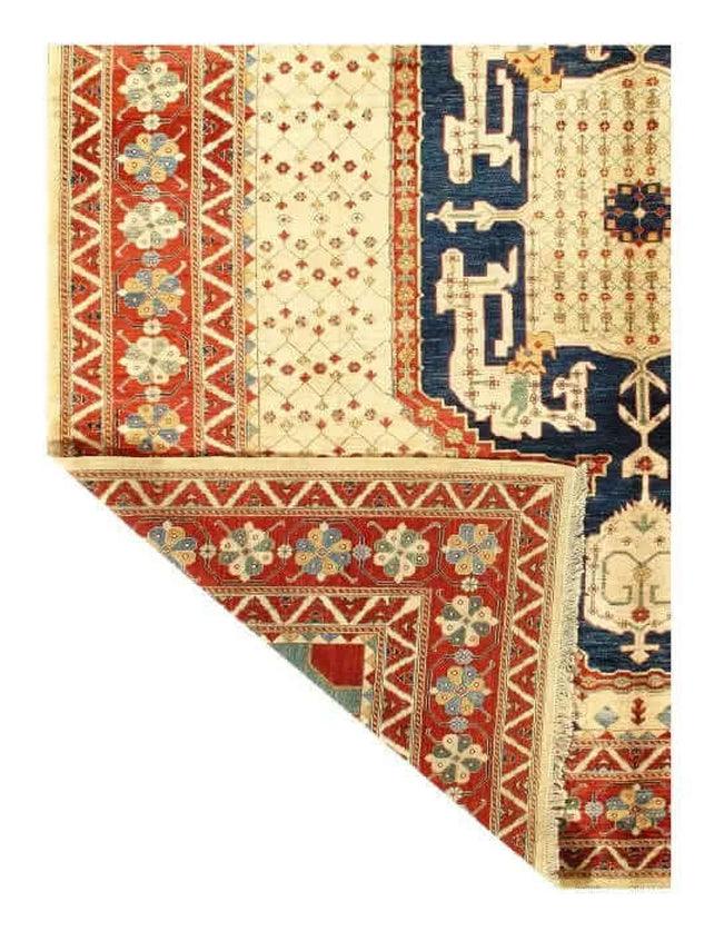 Canvello Beige Color Fine Hand Knotted Pak bakhshayesh 10'2'' X 13'11''-1